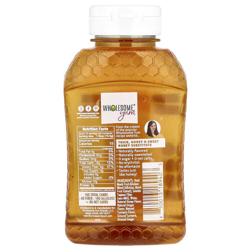 Zero Sugar Honey Substitute, Turmeric Ginger 1