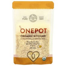 OnePot, Organic Kitchari, White Basmati Rice, Split Yellow Mung Dal, & Spices