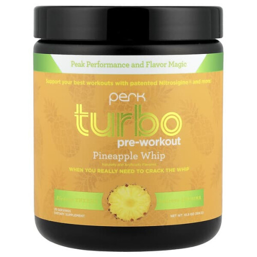 Turbo, Pre-Workout, Ananas-Sahne