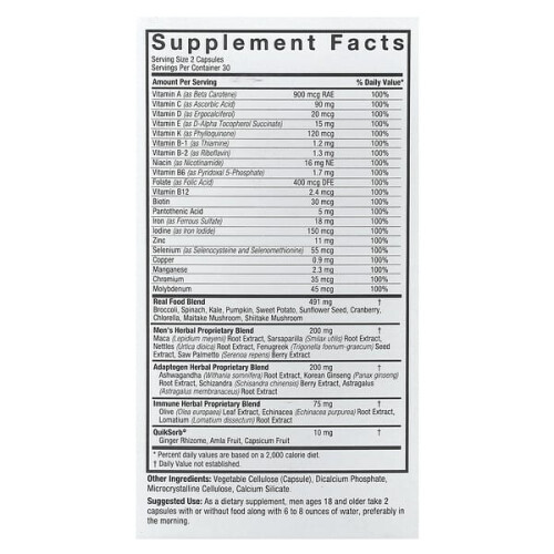 Multivitamines Hommes 100 1
