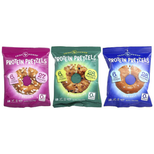Protein Pretzels, Variety Pack 2