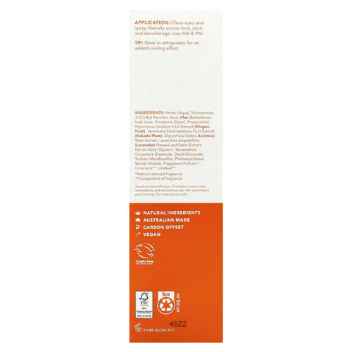 Sukin Glow Active-C, Brume Éclat Vitamine C, Tous Types de Peau 1