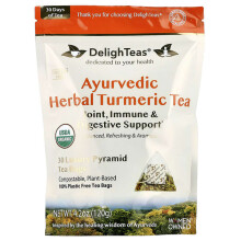 Thé aux herbes ayurvédique au curcuma, Sans caféine