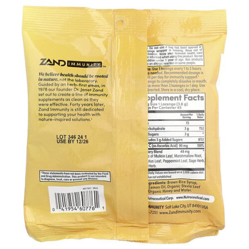 Immunity, Zitronen-Honig-Lutschtabletten 2
