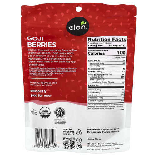 Bio Goji Beeren, sonnengetrocknet 1