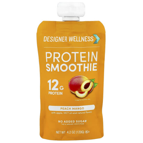 Protein-Smoothie, Pfirsich-Mango 1