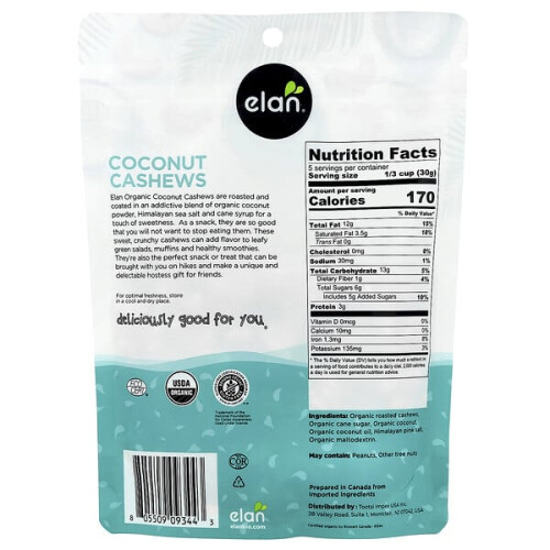 Noix de Cajou à la Noix de Coco Bio 1