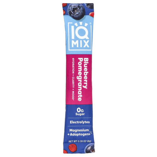 IQMIX, Hydration + Clarity + Mood Mix, Blaubeere Granatapfel 2
