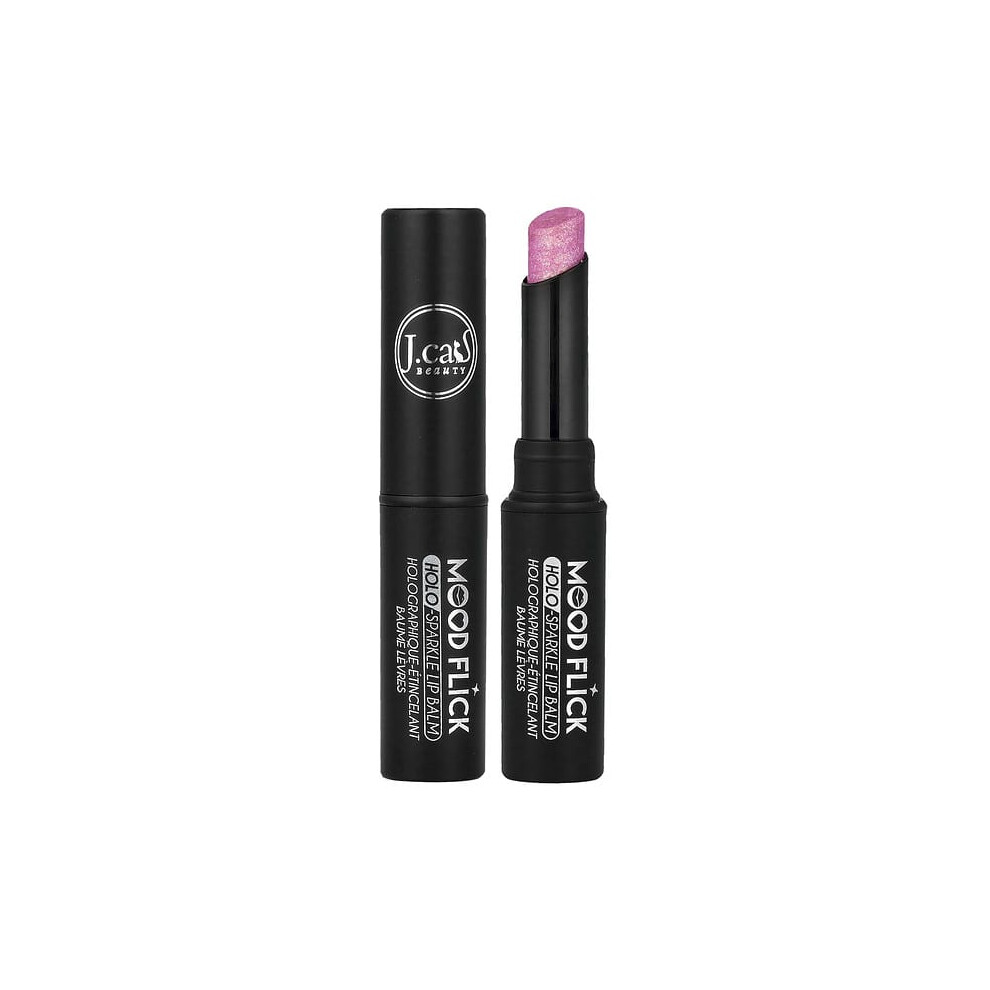 J.cat Beauty Mood Flick, Holo-Sparkle Lip Balm, Mlb102 Out Of Retrograde