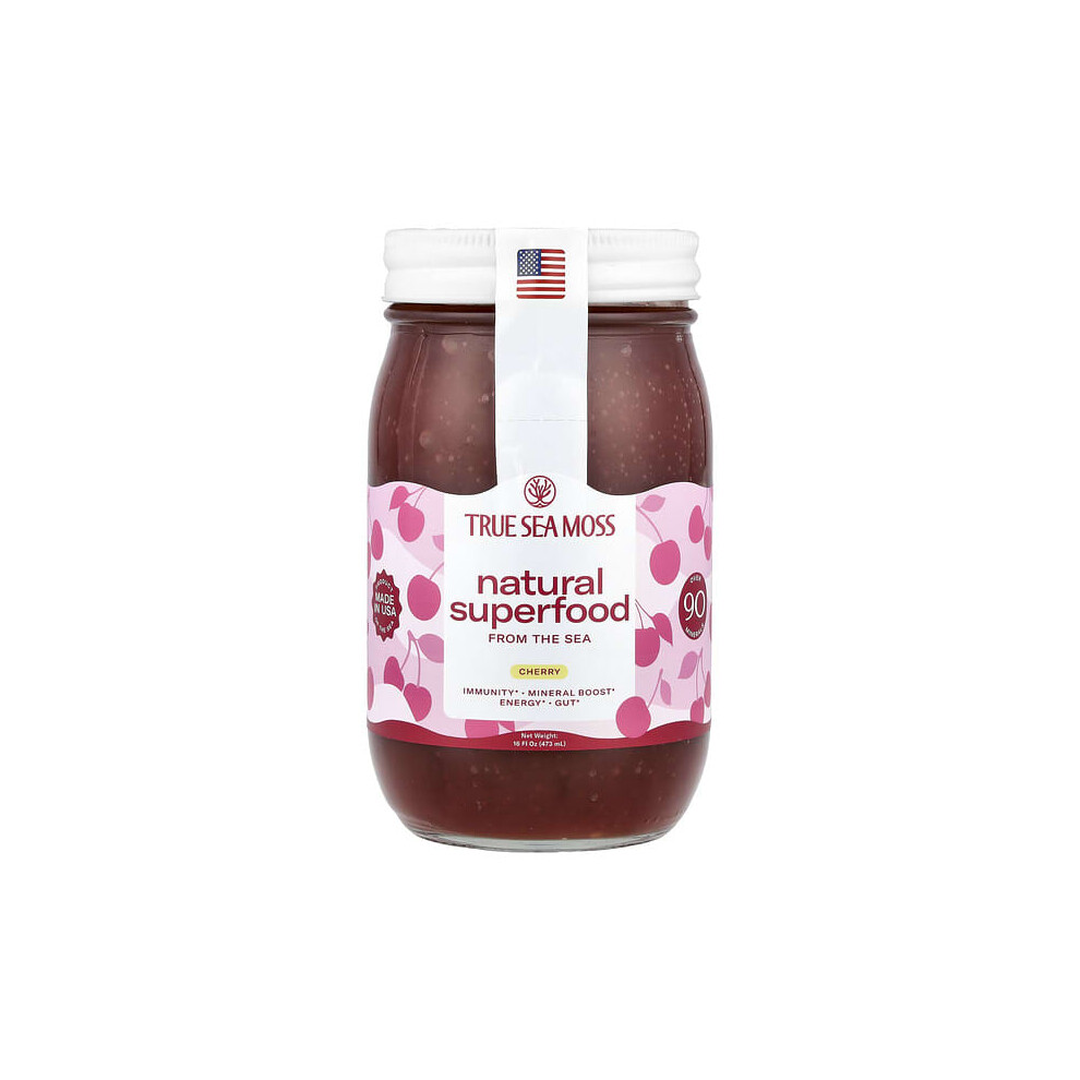 True Sea Moss Natural Superfood From The Sea, Cherry