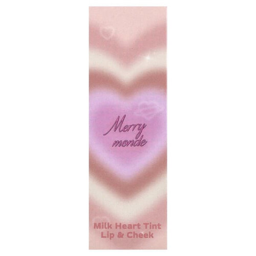 Milch Herz Tönung, Lippe & Wange, 06 Mango Milch 1
