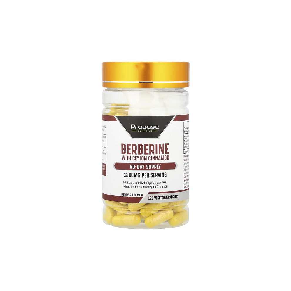 Probase Nutrition Berberine With Ceylon Cinnamon