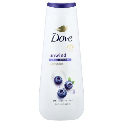 Dove Unwind Duschgel, Blaubeere + Mondmilch