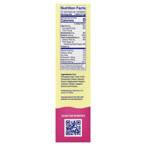 Daily Hydration, Electrolyte Drink Mix, Strawberry Lemonade 1