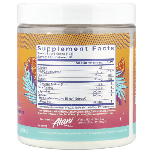 Pre-Workout, Orangenkuss 1