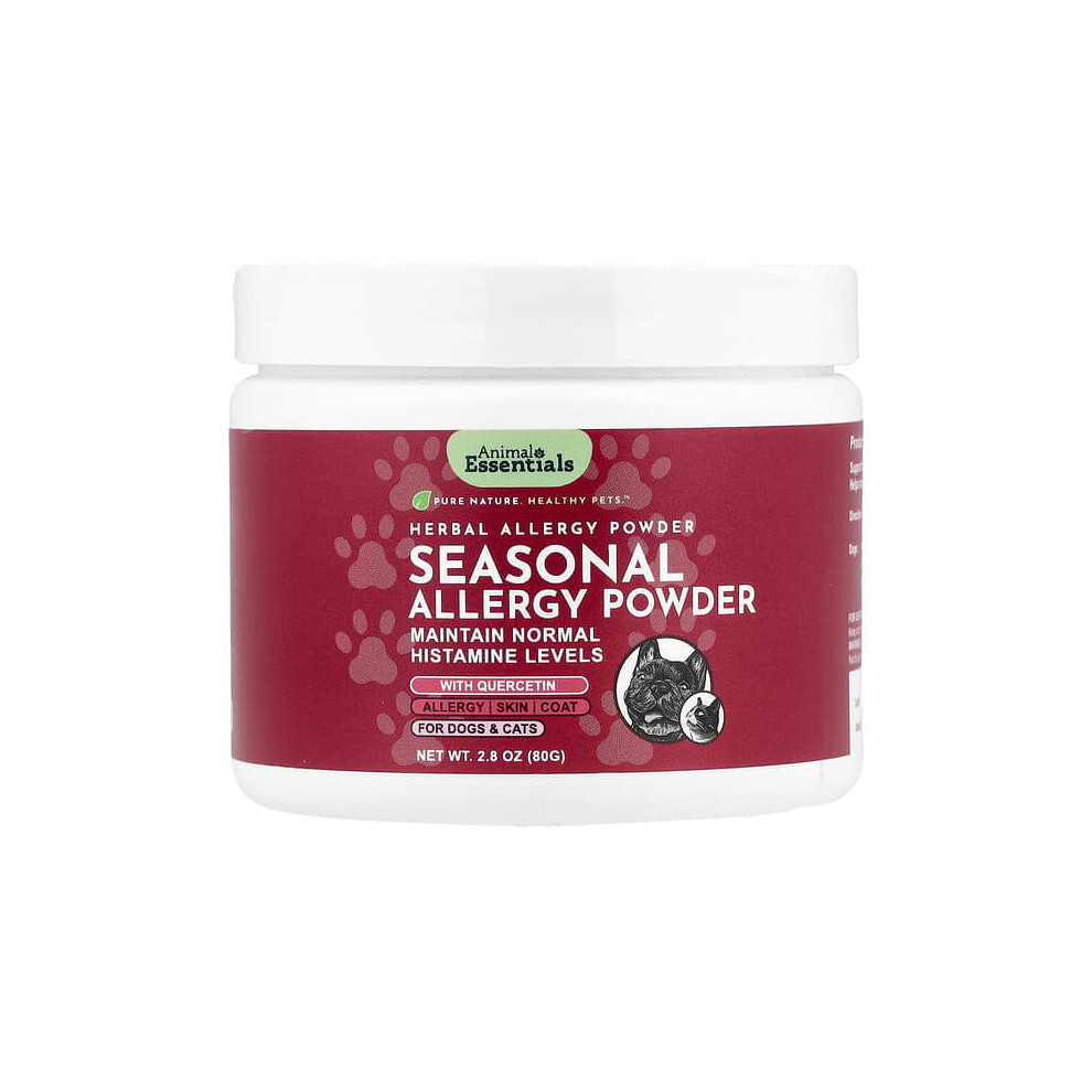 Animal Essentials Seasonal Allergy Powder, For Dogs & Cats