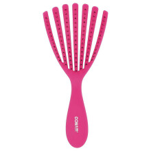 Detangle Delight Haarbürste, für lockige & wellige Haartypen, Pink