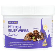 Lingettes Anti-Démangeaisons pour Animaux, Pour Chiens et Chats, Inodore