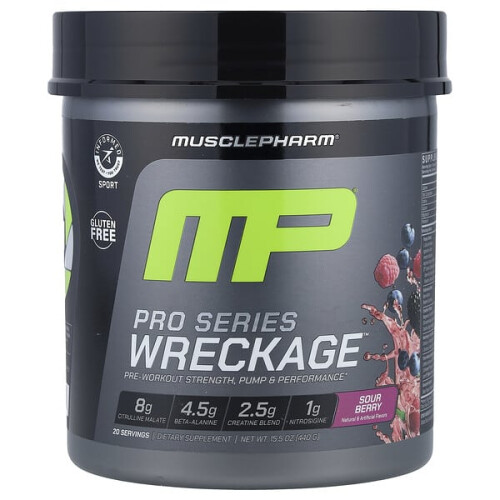 Pro Series Wreckage, Pre-Workout, Saure Beere