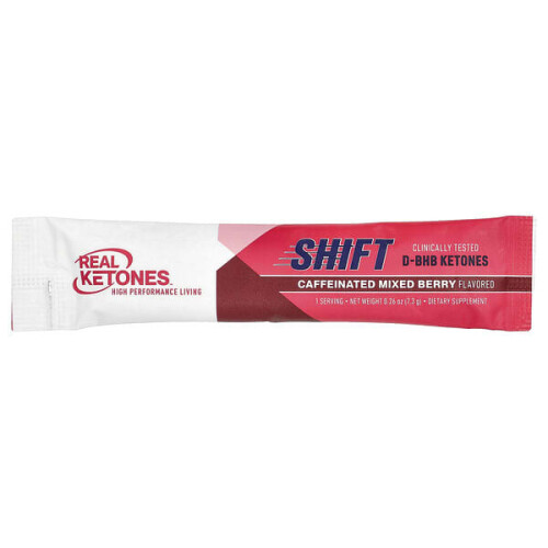 Shift, Mit Koffein Aufgeladen, Sortimentspackung, Gemischte Beeren, Pfirsich 2