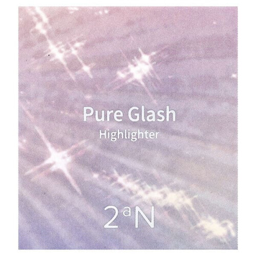 2aN, Pure Glash Highlighter, GN01 Lime Bomb, 2.7 g 1