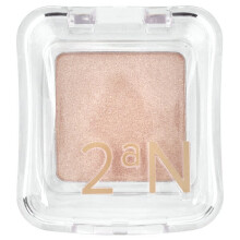 2aN Pure Glash Highlighter OR01 Peach Beam - Glasachtige glanzende poedermarkeerstift voor een natuurlijke stralende gloed | Opbouwbare, langdurige l