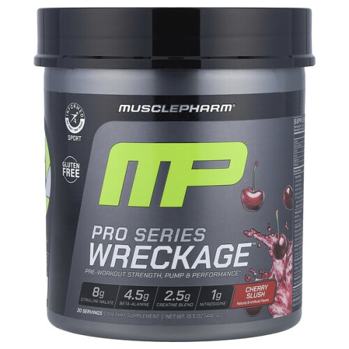 Pro Series Wreckage, Pre-Workout, Kirsch-Slush