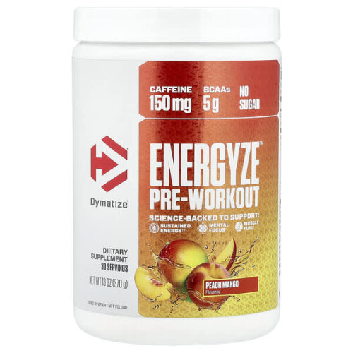 Energyze Pre-Workout, Pfirsich-Mango