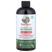 Flüssiges Morgen-Multivitamin + Haarwachstum, Drachenfrucht Melone