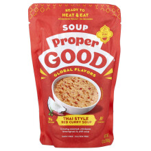 Thailändischer Stil, Rote Curry-Suppe, Mittel