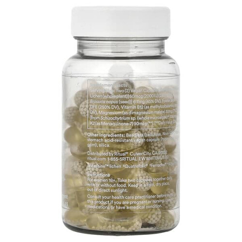Essentiel pour Femmes, Multivitamines 18+, Menthe 1