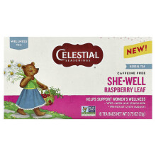 She-Well, Tisane, Feuille de Framboisier, Sans Caféine