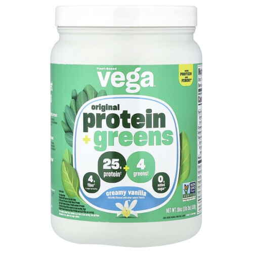 Plant-Based Original Protein + Greens, Creamy Vanilla