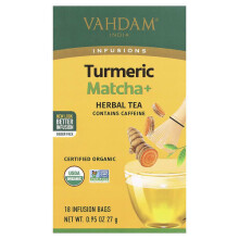 Infusions, Tisane, Curcuma Matcha+