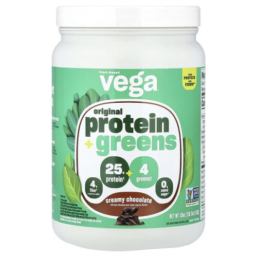 Plant-Based Original Protein + Greens, Creamy Chocolate