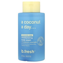 b.fresh, Een Coconade per Dag, Hydraterende Body Wash, Coconutty Cool, 16 fl oz (473 ml)
