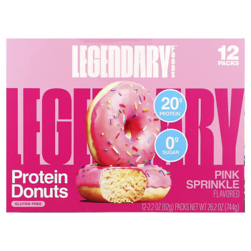 Donuts Protéinés, Vermicelles Roses