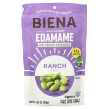 Edamame grillé croustillant, Ranch