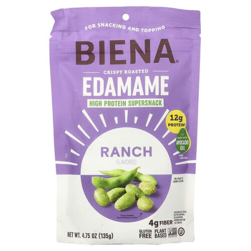 Edamame grillé croustillant, Ranch