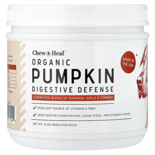 Organic Pumpkin Digestive Defense, For Dogs