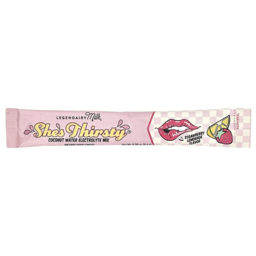 She's Thirsty, Kokoswasser-Elektrolyt-Mix, Erdbeerlimonade 2