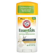 Arm & Hammer, Essentials mit natürlichen Geruchsneutralisierern, Deodorant, Magnesium, Vanille-Sandelholz, 2.5 oz (71 g)