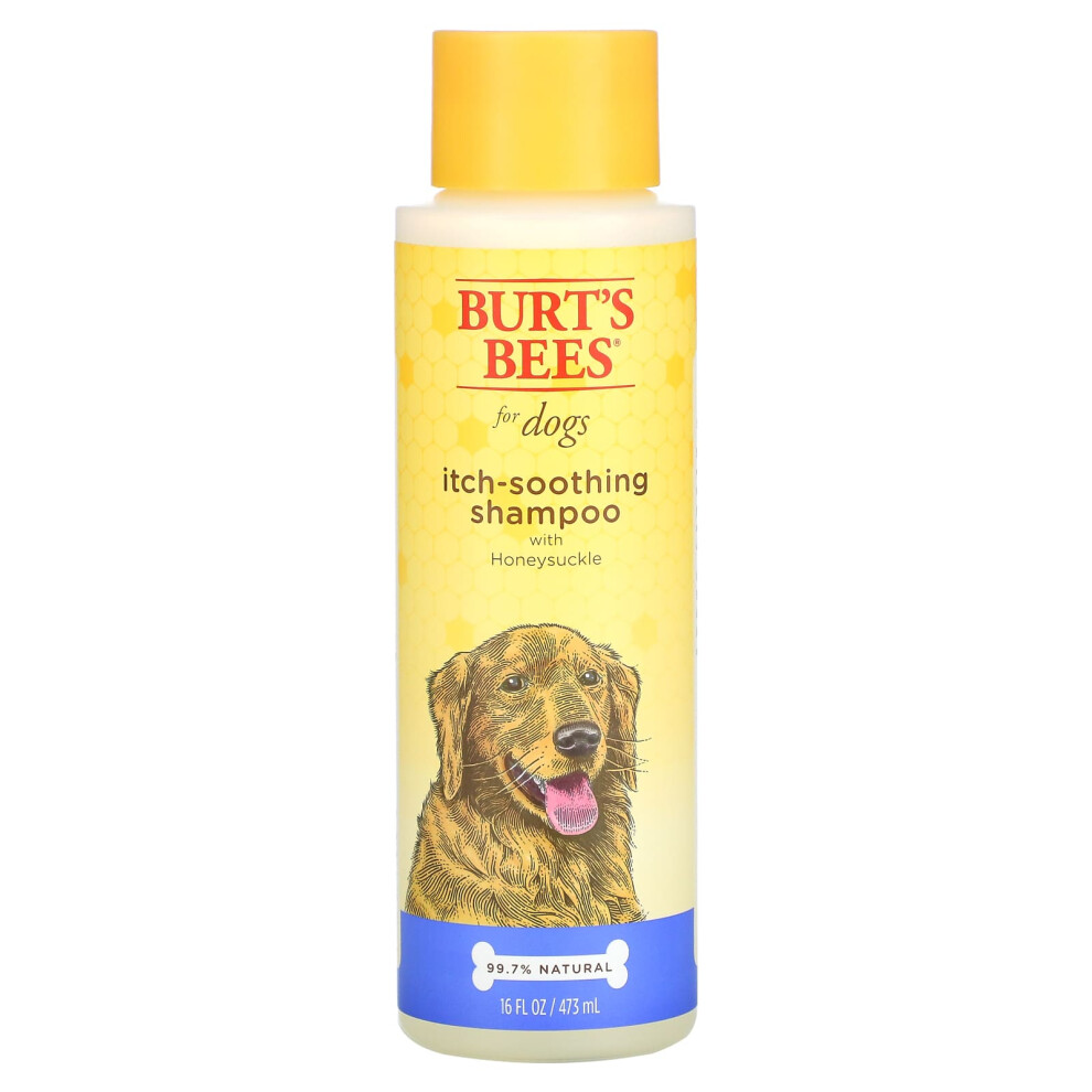 Burt's Bees , Itch-Soothing Shampoo For Dogs With Honeysuckle, 16 Fl Oz (473 Ml)