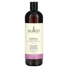 Sukin, Botanische Lichaamsscrub, Bergamot & Patchouli, 16,9 oz (500 ml)