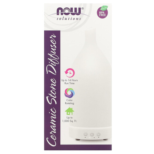 NOW Foods NOW Foods, Solutions, Diffuseur en Pierre Céramique, 1 Diffuseur