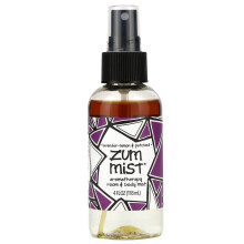 ZUM, Brume Zum, Brume Ambiance et Corps Aromathérapie, Lavande-Citron et Patchouli, 4 fl oz (118 ml)