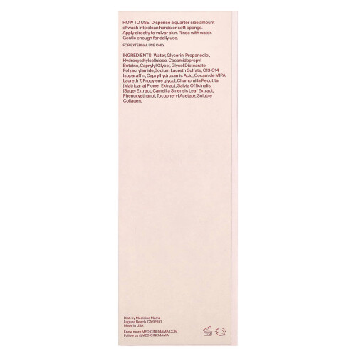 Medicine Mama, Vulva Wash, Duftstofffrei, 8 fl oz (236 ml) 2
