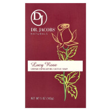 Dr. Jacobs Naturals, Luffa-Peeling-Kastilienseife, Lucy Rose, 5 oz (142 g)