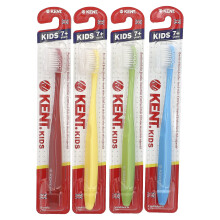 Kent, Kinder Premium Feinste Zahnbürsten, 7+ Jahre, 4 Zahnbürsten