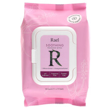 Rael, Lingettes Féminines Apaisantes, Sans Parfum, 30 Unités